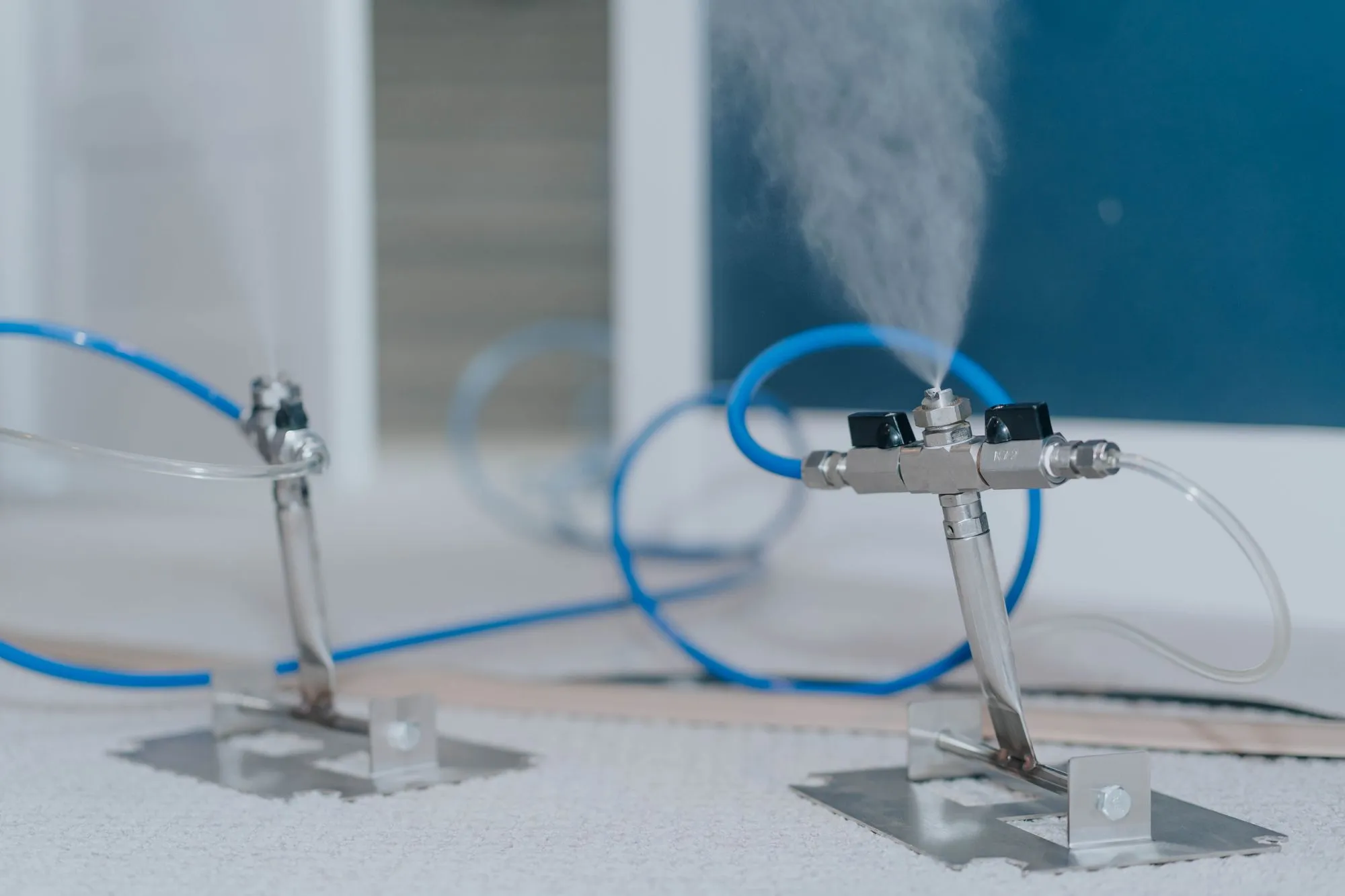 VaPURE&trade; vapor application in progress